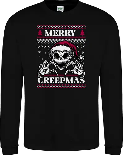 Ugly Sweater Creepy Christmas Skeleton 