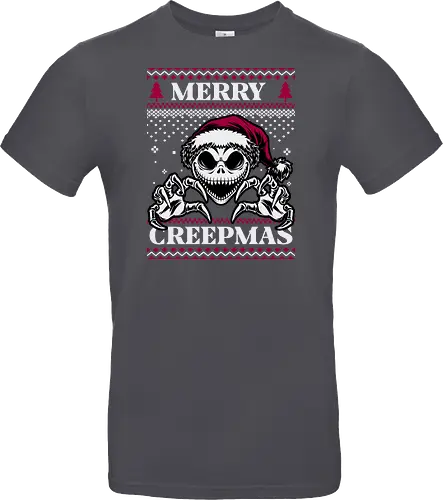 Ugly Sweater Creepy Christmas Skeleton 
