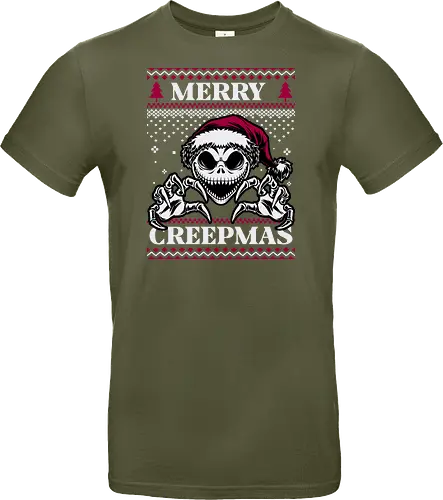 Ugly Sweater Creepy Christmas Skeleton 