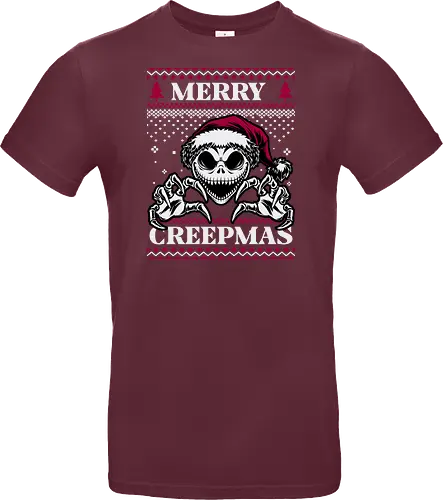 Ugly Sweater Creepy Christmas Skeleton 