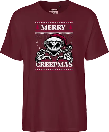Ugly Sweater Creepy Christmas Skeleton 