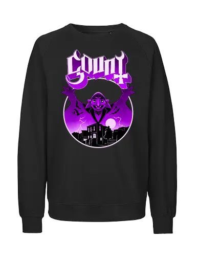 Count Ghost - puppet, Count Von Count, Ghost Band - Fairtrade Sweatshirt
