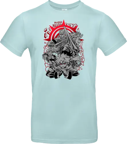 cleaner squad  - anime, manga, gachiakuta, art, cool, cleaner, hiphop, punk, japanese, japan art - Standard T-Shirt