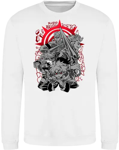 cleaner squad  - anime, manga, gachiakuta, art, cool, cleaner, hiphop, punk, japanese, japan art - Sweatshirt