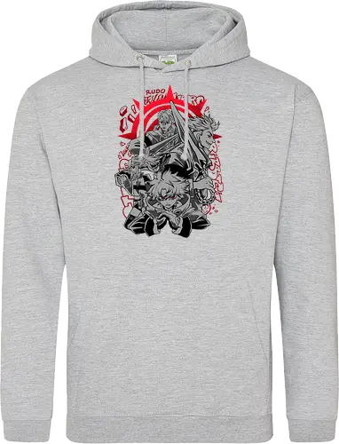 cleaner squad  - anime, manga, gachiakuta, art, cool, cleaner, hiphop, punk, japanese, japan art - Standard Hoodie