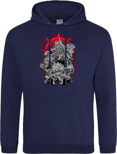cleaner squad  - anime, manga, gachiakuta, art, cool, cleaner, hiphop, punk, japanese, japan art - Standard Hoodie