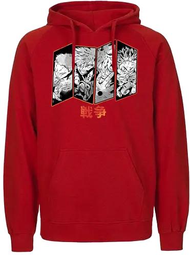 final arc war  - anime, manga, hero, villain, oneforall, cool, shigaraki, deku - Fairtrade Hoodie