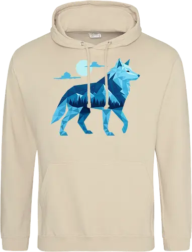 Geometric Arctic Wolf
