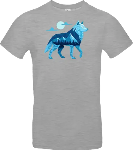 Geometric Arctic Wolf