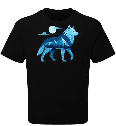 Geometric Arctic Wolf
