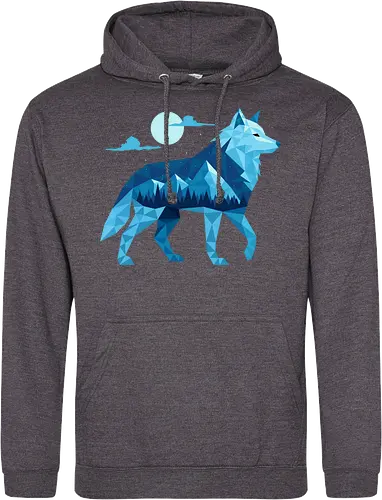 Geometric Arctic Wolf