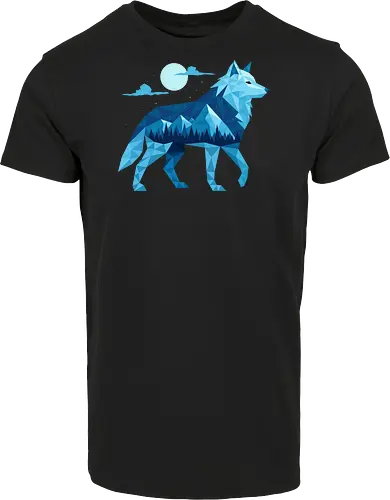 Geometric Arctic Wolf