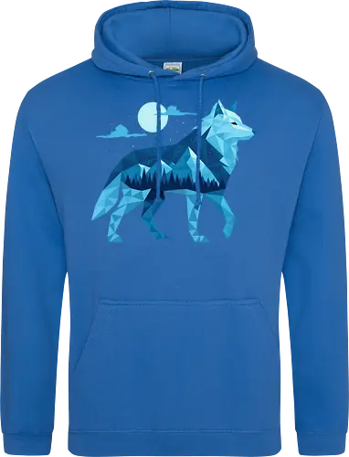 Geometric Arctic Wolf