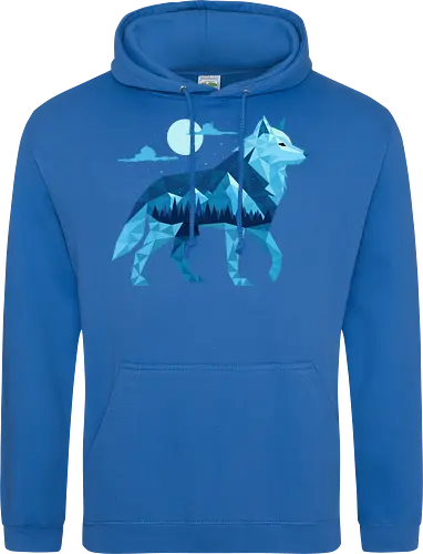 Geometric Arctic Wolf