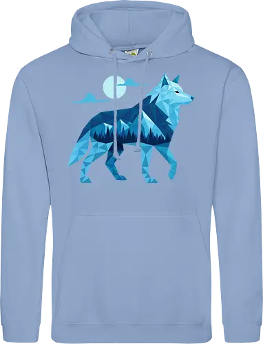 Geometric Arctic Wolf