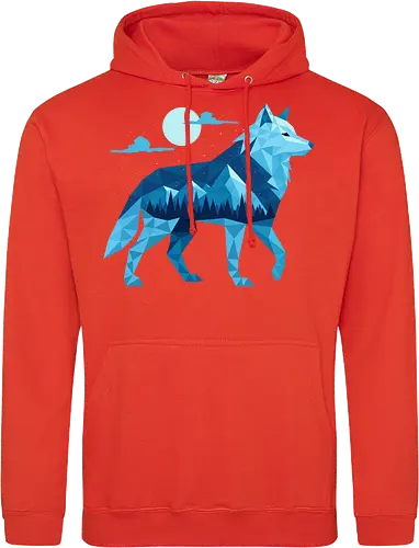 Geometric Arctic Wolf