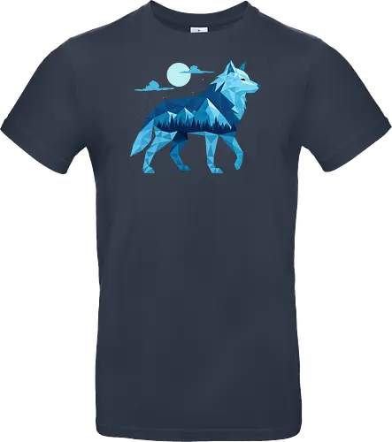 Geometric Arctic Wolf