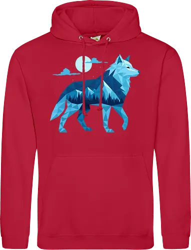 Geometric Arctic Wolf