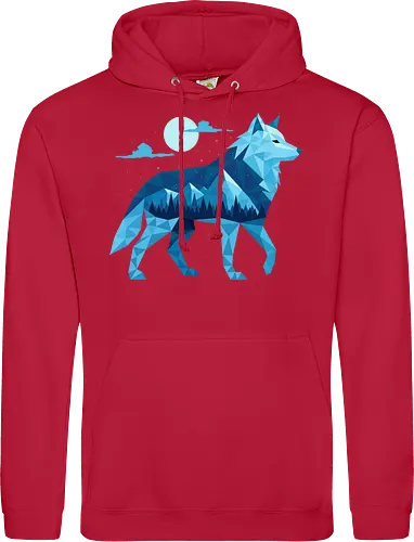 Geometric Arctic Wolf