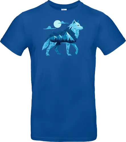 Geometric Arctic Wolf