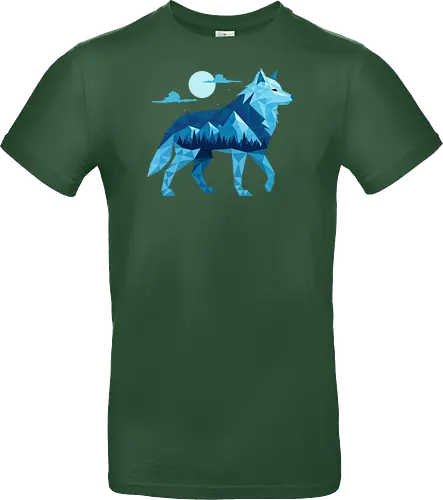 Geometric Arctic Wolf