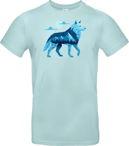 Geometric Arctic Wolf