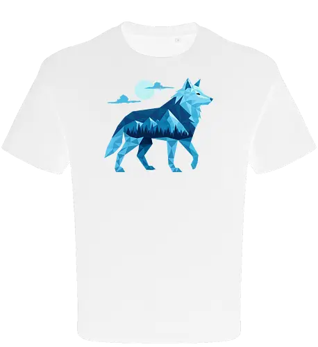 Geometric Arctic Wolf