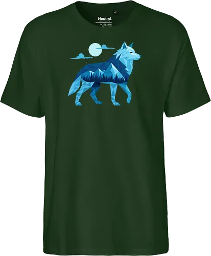 Geometric Arctic Wolf