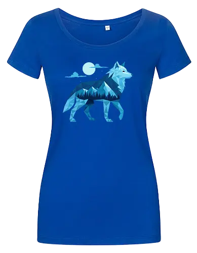 Geometric Arctic Wolf