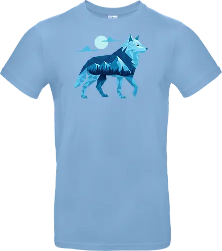 Geometric Arctic Wolf