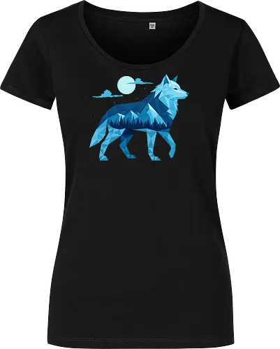 Geometric Arctic Wolf