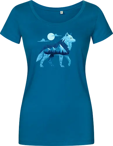 Geometric Arctic Wolf