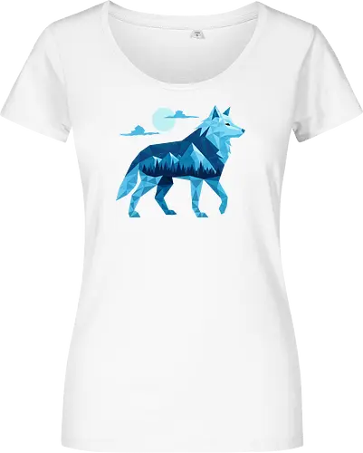 Geometric Arctic Wolf