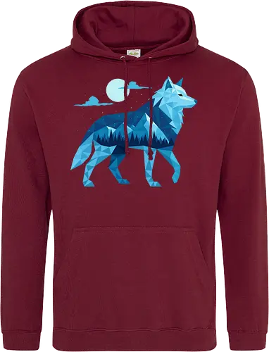 Geometric Arctic Wolf