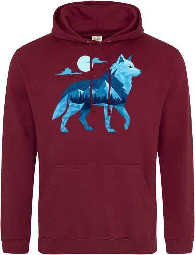 Geometric Arctic Wolf