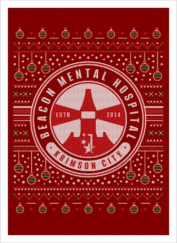 Beacon Mental Hospital Ugly Sweater