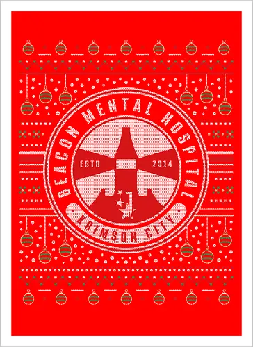 Beacon Mental Hospital Ugly Sweater