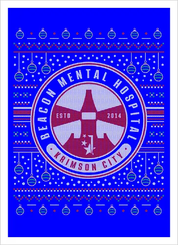 Beacon Mental Hospital Ugly Sweater