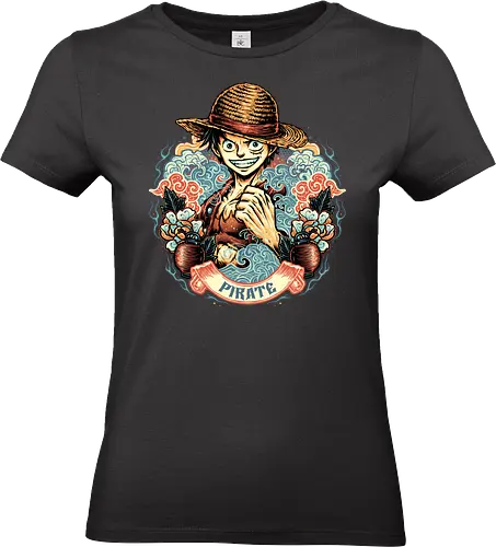 Legendary Pirate - Anime, Manga, Japanese, pirates, pirate, animated, animation, TV series, adventure - Standard T-Shirt (Frauen)