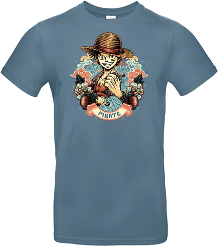 Legendary Pirate - Anime, Manga, Japanese, pirates, pirate, animated, animation, TV series, adventure - Standard T-Shirt