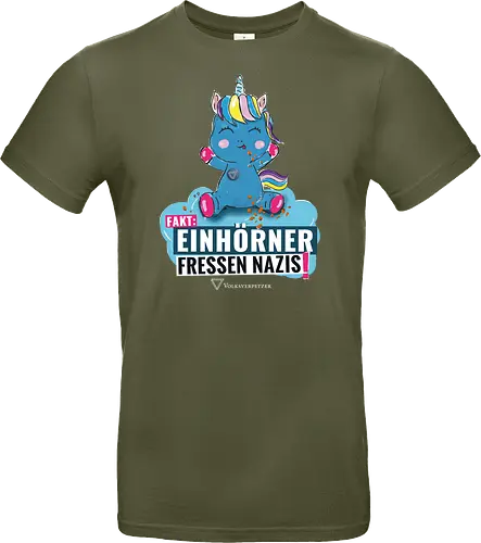 Einhorn - weiß - Standard T-Shirt