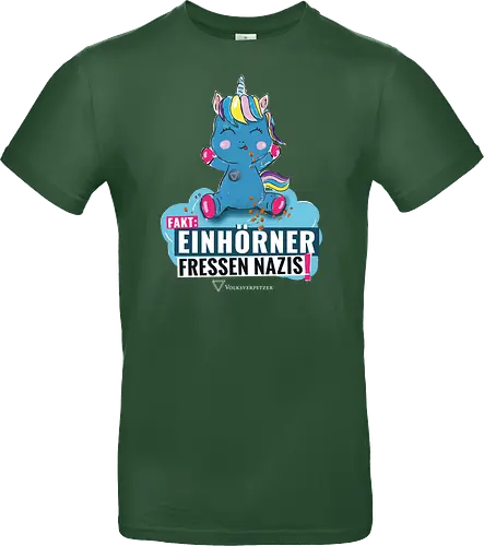 Einhorn - weiß - Standard T-Shirt