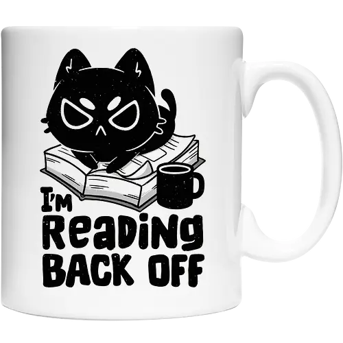 I'm Reading Back Off Cat