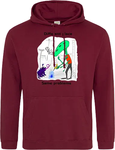 Different place, same problems