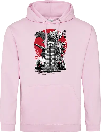 Classic kaiju attack on Nakatomi plaza