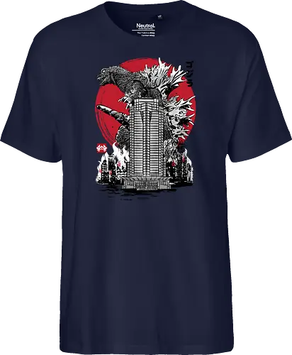 Classic kaiju attack on Nakatomi plaza