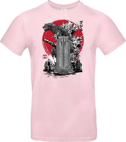 Classic kaiju attack on Nakatomi plaza