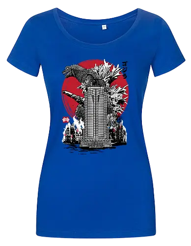 Classic kaiju attack on Nakatomi plaza