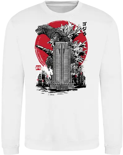 Classic kaiju attack on Nakatomi plaza