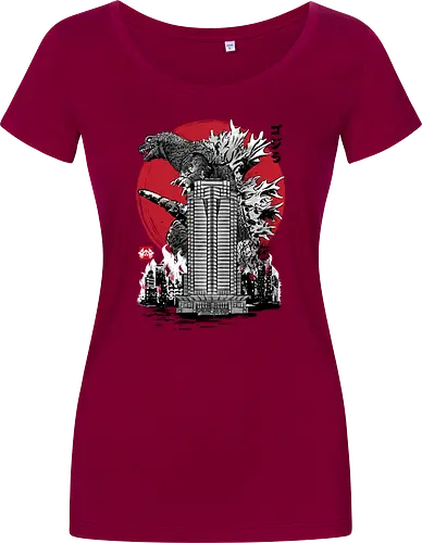 Classic kaiju attack on Nakatomi plaza